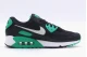 Nike Air Max 90 Ανδρικά Sneakers Μαύρα, Πράσινα, Λευκά