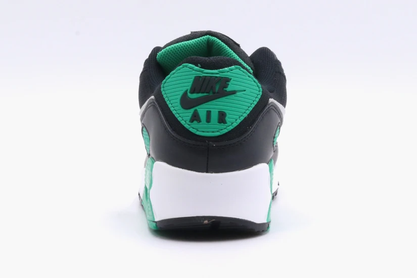 Nike Air Max 90 Ανδρικά Sneakers Μαύρα, Πράσινα, Λευκά