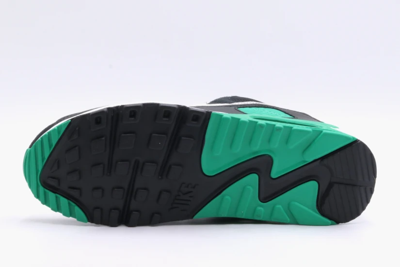 Nike Air Max 90 Ανδρικά Sneakers Μαύρα, Πράσινα, Λευκά