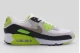 Nike Air Max 90 Ανδρικά Sneakers Λευκά, Λαχανί, Γκρι