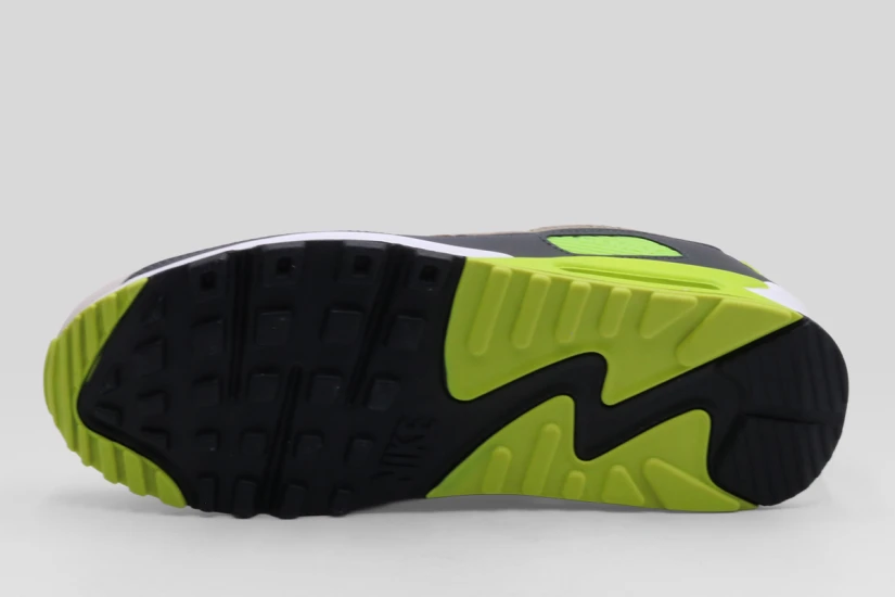 Nike Air Max 90 Ανδρικά Sneakers Λευκά, Λαχανί, Γκρι