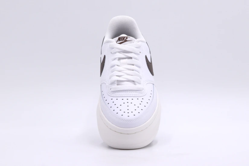 Nike Court Vision Alta Γυναικεία Sneakers Λευκά, Καφέ, Εκρού