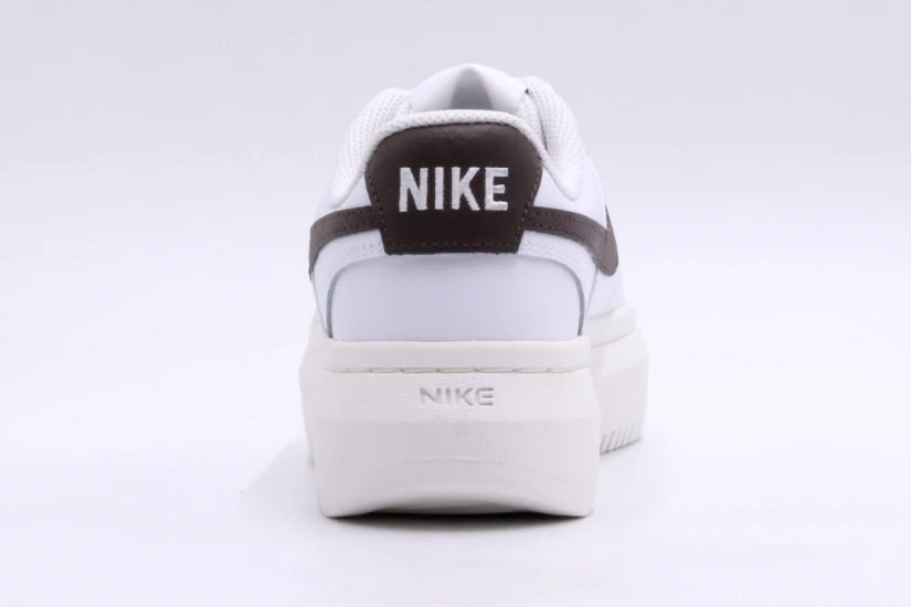 Nike Court Vision Alta Γυναικεία Sneakers Λευκά, Καφέ, Εκρού
