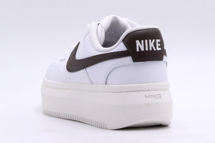 Nike Court Vision Alta Γυναικεία Sneakers Λευκά, Καφέ, Εκρού