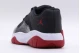 Jordan Air 11 CMFT Low Ανδρικά Sneakers Μαύρα, Κόκκινα, Λευκά