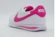 Nike Cortez Sneakers Λευκά, Φούξια