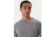 Tommy Jeans Flag Extra Slim Jersey Ανδρικό Κοντομάνικο T-Shirt Γκρι