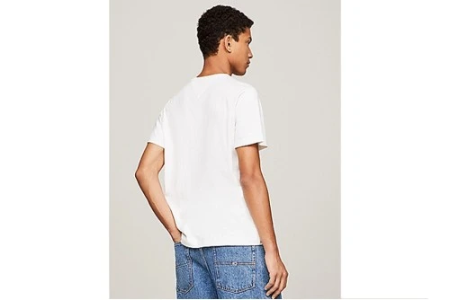 Tommy Jeans Classics Cotton T-Shirt Ανδρικό (DM0DM09598 YBR)