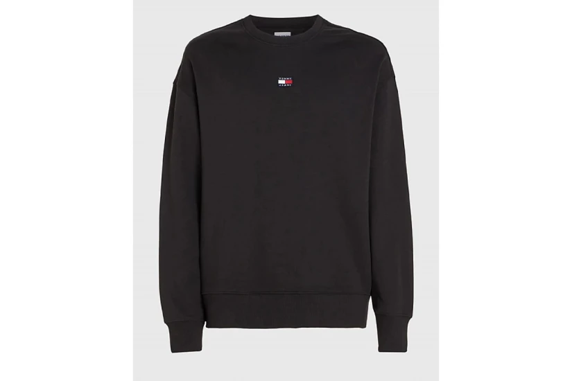 Tommy Jeans Tjm Rlx Xs Badge Crew Μπλούζα Με Λαιμόκοψη Ανδρική (DM0DM16370 BDS)