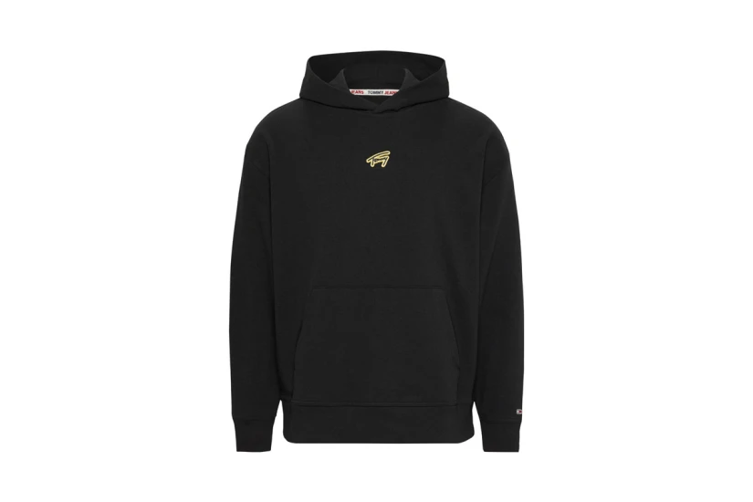 Tommy Jeans Tjm Rlx Signature Hoodie Ανδρικό (DM0DM17785 BDS)
