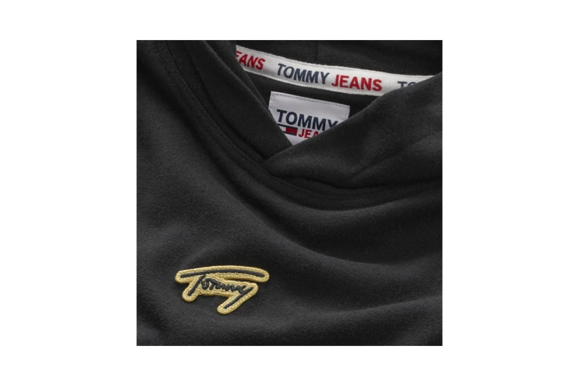 Tommy Jeans Tjm Rlx Signature Hoodie Ανδρικό (DM0DM17785 BDS)