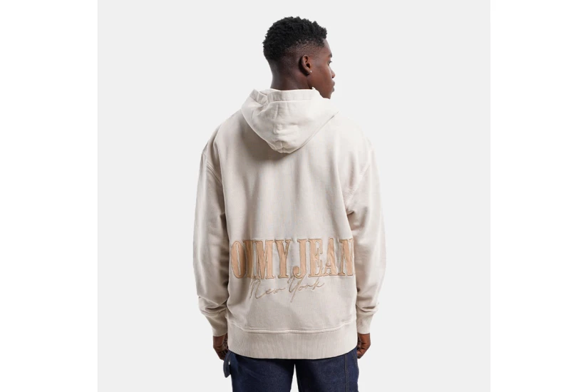 Tommy Jeans Tjm Rlx Tonal Badge Hoodie Ανδρικό (DM0DM17809 ACG)