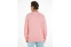 Tommy Jeans Washed Bage Crew Neck Ανδρική Μακρυμάνικη Μπλούζα Ροζ