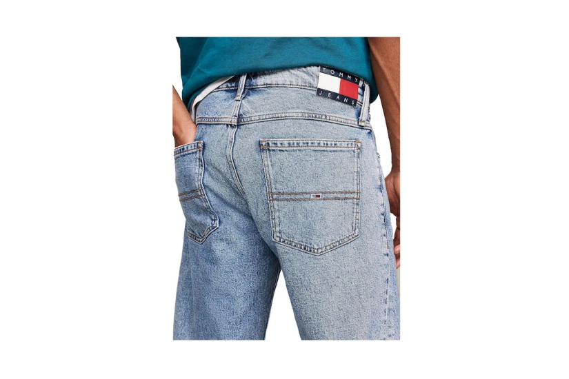 Tommy Jeans Ronnie Ανδρική Τζιν Βερμούδα Μπλε