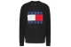 Tommy Jeans DNA Flag Ανδρική Μακρυμάνικη Μπλούζα Μαύρη