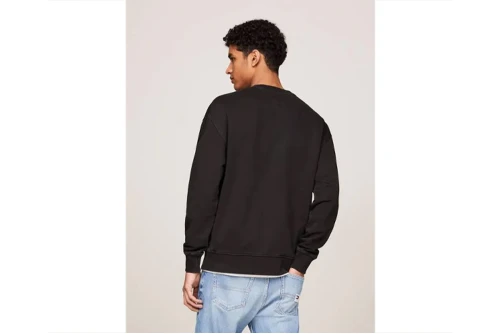 Tommy Jeans Relaxed Big Flag Μπλούζα Με Λαιμόκοψη Ανδρική (DM0DM19222 BDS)