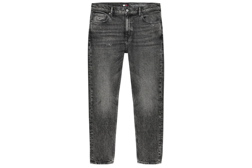 Tommy Jeans Dad Regular Tapered Ανδρικό Τζιν Παντελόνι Ανθρακί