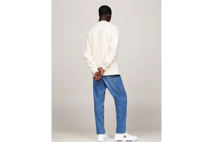 Tommy Jeans Melange Flag Ανδρική Μακρυμάνικη Μπλούζα