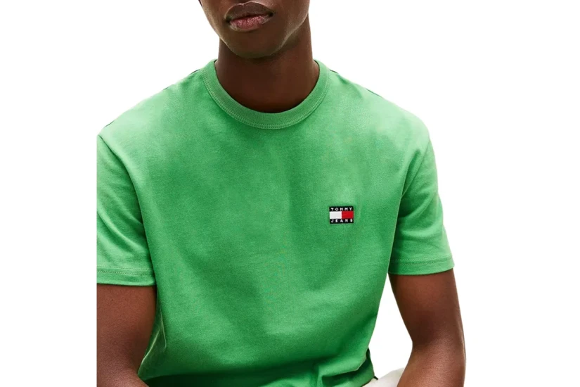 Tommy Jeans Ανδρικό Κοντομάνικο T-Shirt Πράσινο