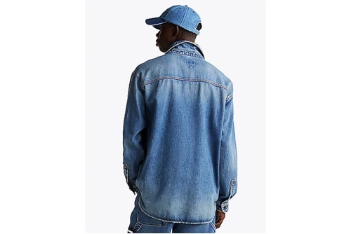 Tommy Jeans Relaxed Shirt Ai6037 Πουκάμισο Μακρυμάνικο Ανδρικό (DM0DM20650 1A5)