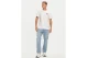 Tommy Jeans Essential Flag Ανδρικό Κοντομάνικο T-Shirt Λευκό