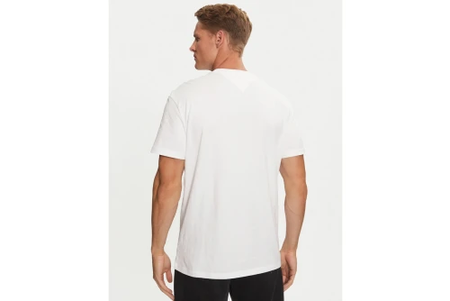Tommy Jeans Linear Logo Embroidery Jersey T-Shirt Ανδρικό (DM0DM20744 YBR)