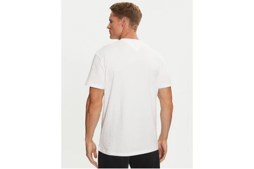 Tommy Jeans Linear Logo Embroidery Jersey T-Shirt Ανδρικό (DM0DM20744 YBR)