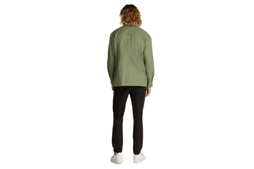 Tommy Jeans Cotton Slub Πουκάμισο Μακρυμάνικο Ανδρικό (DM0DM20874 MR6)