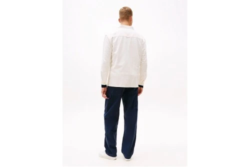 Tommy Jeans Cotton Slub Πουκάμισο Μακρυμάνικο Ανδρικό (DM0DM20874 YBH)