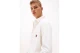Tommy Jeans Cotton Slub Ανδρικό Μακρυμάνικο Πουκάμισο Εκρού