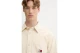 Tommy Jeans Brick Cord Overshirt Ανδρικό Μακρυμάνικο Πουκάμισο Εκρού