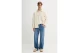 Tommy Jeans Brick Cord Overshirt Ανδρικό Μακρυμάνικο Πουκάμισο Εκρού