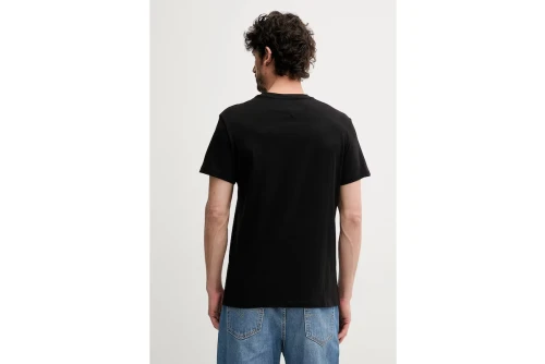 Tommy Jeans Linear Logo Slim T-Shirt Ανδρικό (DM0DM21780 BDS)