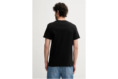 Tommy Jeans Linear Logo Slim T-Shirt Ανδρικό (DM0DM21780 BDS)