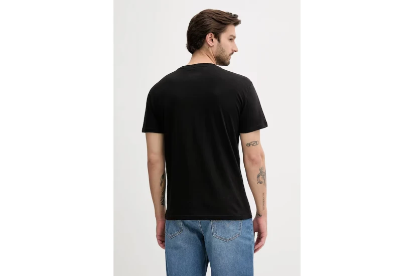Tommy Jeans DNA  Ανδρικό Κοντομάνικο T-Shirt Μαύρο