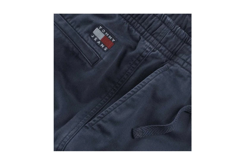 Tommy Jeans Twill Loose Beach Ανδρική Βερμούδα Μπλε Σκούρο