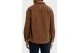 Tommy Jeans Logo Relaxed Corduroy Ανδρικό Μακρυμάνικο Πουκάμισο Καφέ
