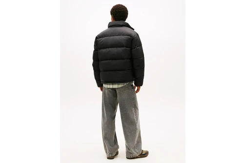 Tommy Jeans Water Repellent Crinkle Relaxed Μπουφάν Puffer Ανδρικό (DM0DM22040 BDS)