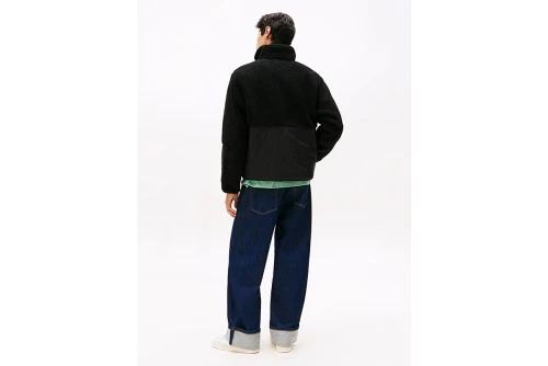 Tommy Jeans Quilted Teddy Relaxed Μπουφάν Ανδρικό (DM0DM22066 BDS)