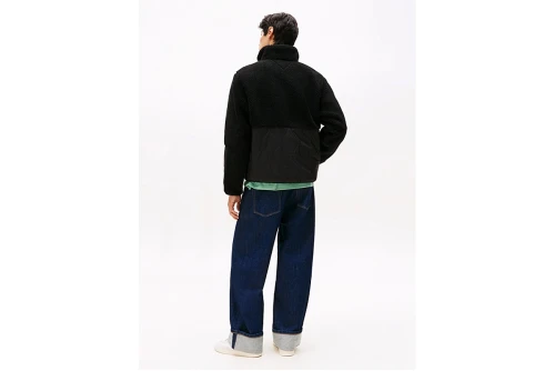 Tommy Jeans Quilted Teddy Relaxed Μπουφάν Ανδρικό (DM0DM22066 BDS)