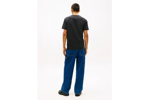 Tommy Jeans Tonal Flag Regular Fit T-Shirt Ανδρικό (DM0DM22312 BDS)