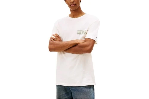 Tommy Jeans Bills Backprint T-Shirt Ανδρικό (DM0DM22329 YBH)