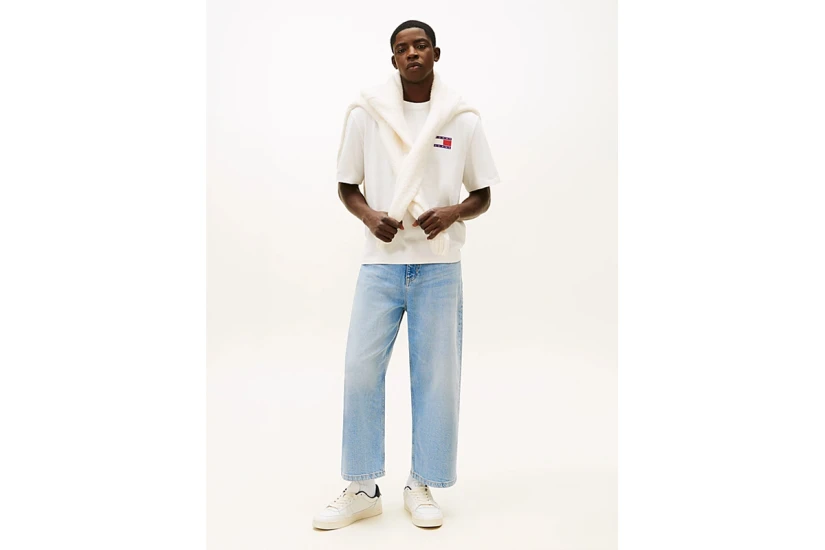 Tommy Jeans 90S Multi Back Logo Ανδρικό Κοντομάνικο T-Shirt