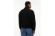Tommy Jeans Badge Teddy Relaxed Ανδρική Ζακέτα Sherpa Μαύρη
