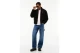 Tommy Jeans Badge Teddy Relaxed Ανδρική Ζακέτα Sherpa Μαύρη