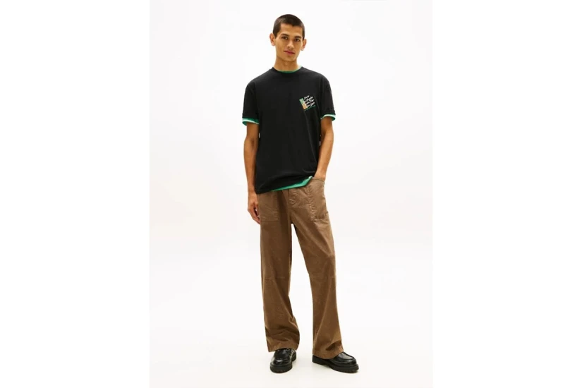 Tommy Jeans Regular Signature Shift Ανδρικό Κοντομάνικο T-Shirt
