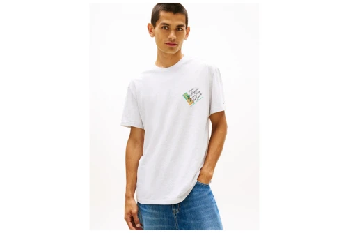 Tommy Jeans Signature Back Logo Jersey T-Shirt Ανδρικό (DM0DM22533 P08)