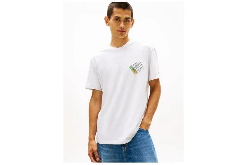 Tommy Jeans Signature Back Logo Jersey T-Shirt Ανδρικό (DM0DM22533 P08)