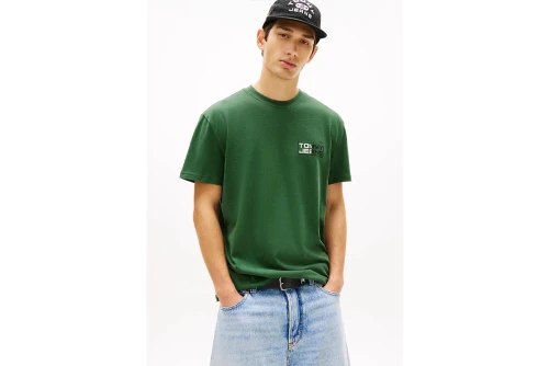Tommy Jeans Back Logo Relaxed Jersey T-Shirt Ανδρικό (DM0DM22536 MBL)