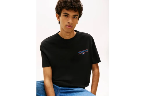 Tommy Jeans Regular Fit Poster T-Shirt Ανδρικό (DM0DM22541 BDS)